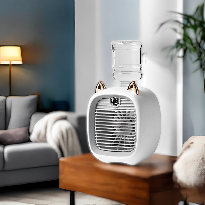 Kompakter Klimaanlage mit 3-Geschwindigkeitsventilator und Sprühnebel