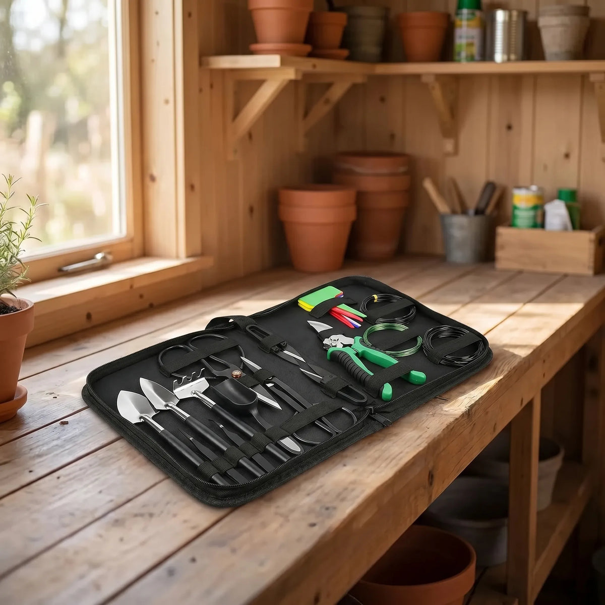 Bonsai Gardening Tools Set for Miniature Plants