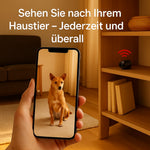 Intelligente HD-Überwachungskamera mit App und Bewegungsalarm