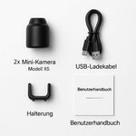 Intelligente HD-Überwachungskamera mit App und Bewegungsalarm