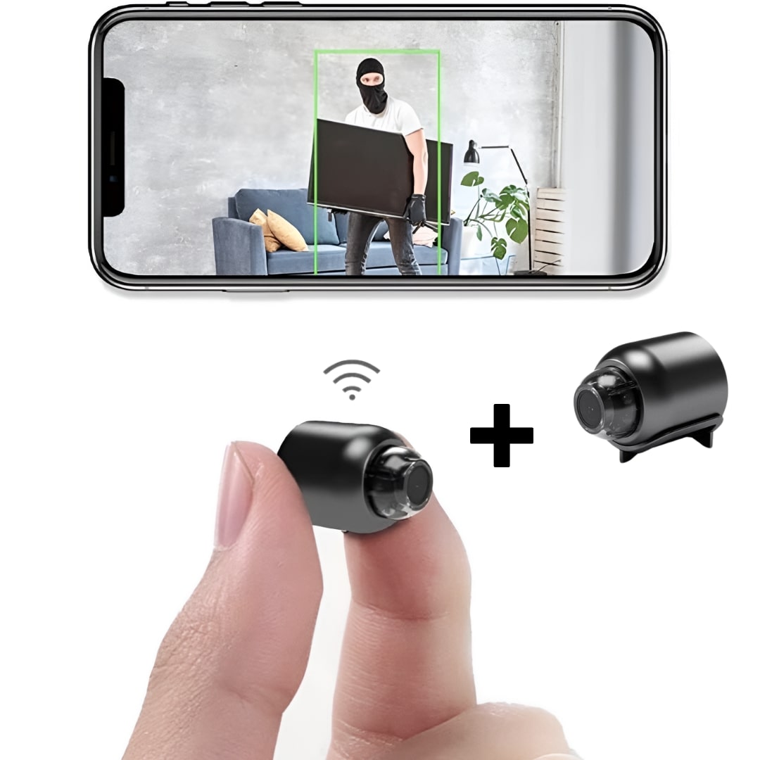 Intelligente HD-Überwachungskamera mit App und Bewegungsalarm