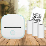 Tragbarer Mini-Drucker mit Bluetooth und thermodruck ohne Tinte