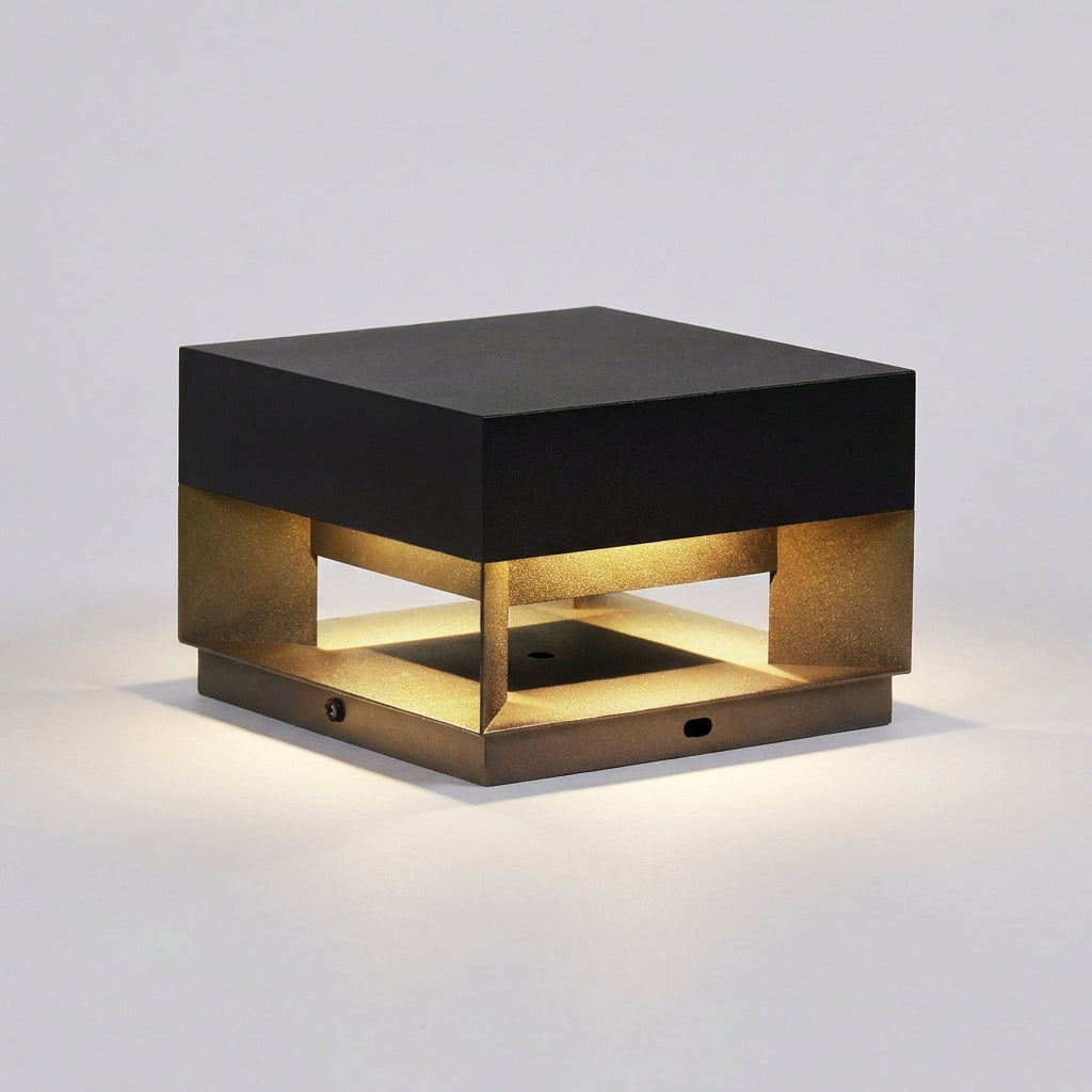 Square Outdoor Wall Light for Gardens and Patios – Minimalist Design