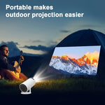 Intelligenter 4K Mini-Projektor mit Dual-WiFi und Bluetooth-Verbindung