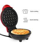 Kompakter elektrischer Waffelbereiter für kreative Snacks