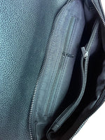 Stylish shoulder bag in elegant crocodile pattern