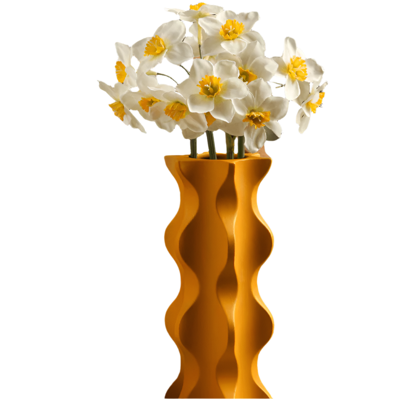 Elegantes Keramikdesign für stilvolle Blumenarrangements