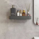 Drill-Free Bathroom Organizer Shelf for Towels - Unisex Design