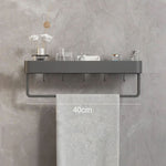 Drill-Free Bathroom Organizer Shelf for Towels - Unisex Design