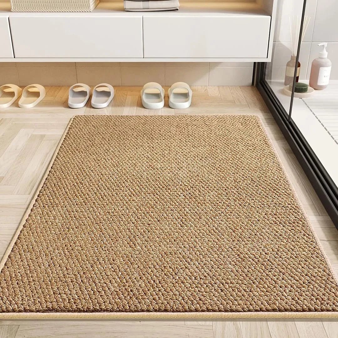 Moisture-Absorbing Doormat with Geometric Design for Entryway