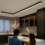 Scandinavian Style Flush Mount LED Ceiling Light Fixture