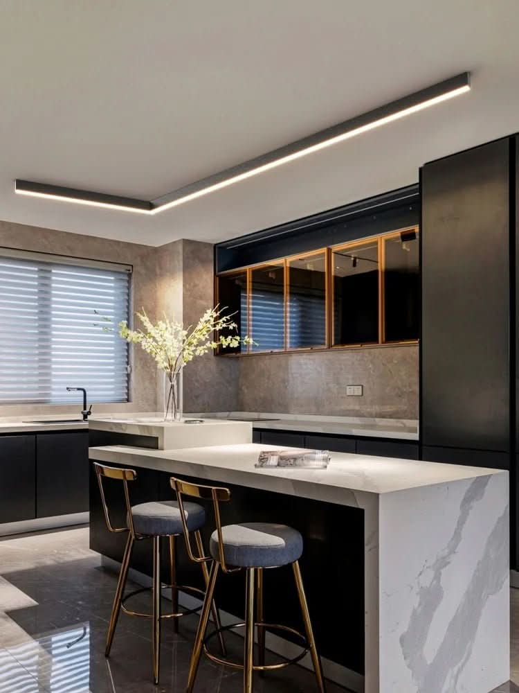Scandinavian Style Flush Mount LED Ceiling Light Fixture