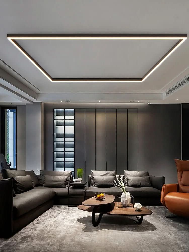 Scandinavian Style Flush Mount LED Ceiling Light Fixture