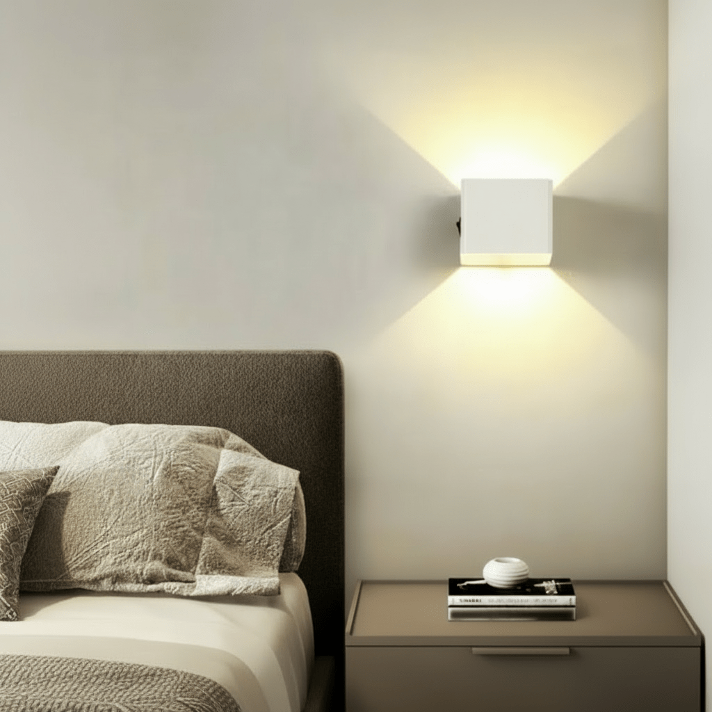Adjustable Beam Wireless LED Wall Light in Modern Design