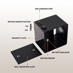 Adjustable Beam Wireless LED Wall Light in Modern Design