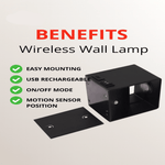 Adjustable Beam Wireless LED Wall Light in Modern Design