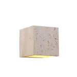 Natura - Stylish Travertine Wall Light with Warm LED Light