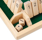 Wooden Dice Game for Children to Enhance Math and Logic Skills