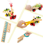 Wooden Tool Kit for Children - Montessori Learning for Construction Skills