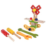 Wooden Tool Kit for Children - Montessori Learning for Construction Skills