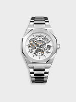 Elegant Chronograph Watch with Leather Strap - Stylish and Functional