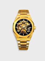 Elegant Chronograph Watch with Leather Strap - Stylish and Functional
