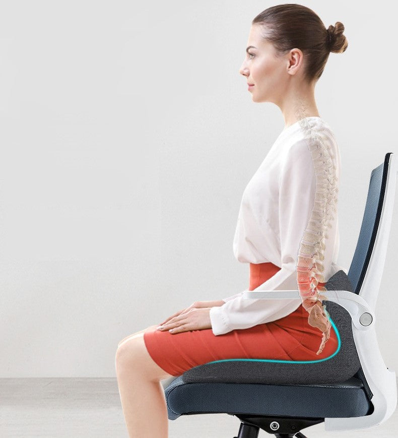 Ergonomisches L-förmiges Memory-Schaum Kissen für Rückenschmerzen