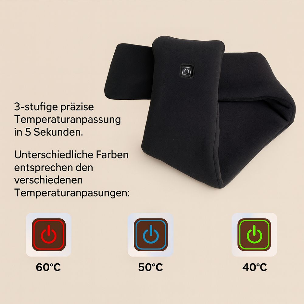 Elektrischer Winterschal für Damen und Herren | NackiWarm