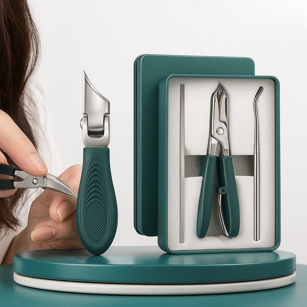 Professionelles Nagelpflegeset für perfekte Hände und Füße