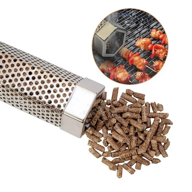 Räucherpellets aus natürlichem Apfelholz für BBQ-Grills