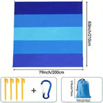 Generous, quick-drying beach blanket for 4-7 people