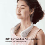 Tragbarer Nackenventilator mit USB-Ladung