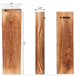 Elegant Wooden Wall Mount for Plants and Decoration