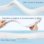 Refreshing Neck Fan | Portable and Rechargeable for Instant Cooling