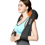 Massagekissen mit Shiatsu und Wärmefunktion für Nacken, Schultern, Rücken