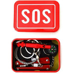 Tragbares SOS Überlebensset mit 8 Werkzeugen