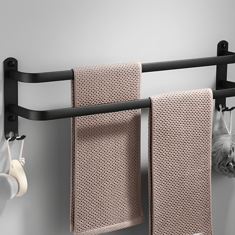 Elegant towel holder for your bathroom wall