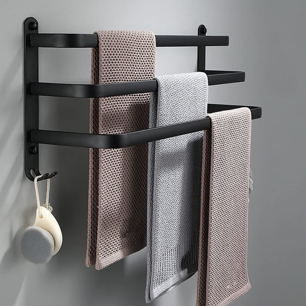 Elegant towel holder for your bathroom wall