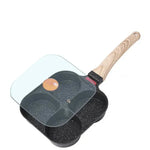 Vielseitige Antihaft-Pfanne mit Deckel für perfektes Frühstück