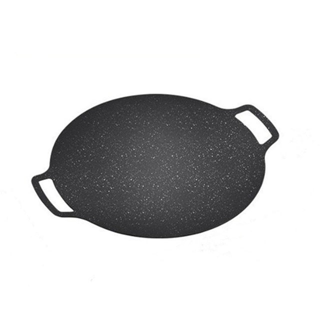 Gusseiserne Grillpfanne für Outdoor BBQ – Perfekt für Camping