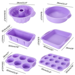 Vielseitige Silikon-Backformen für müheloses Backen