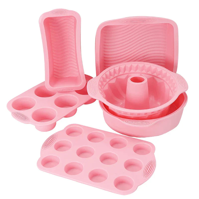 Vielseitige Silikon-Backformen für müheloses Backen