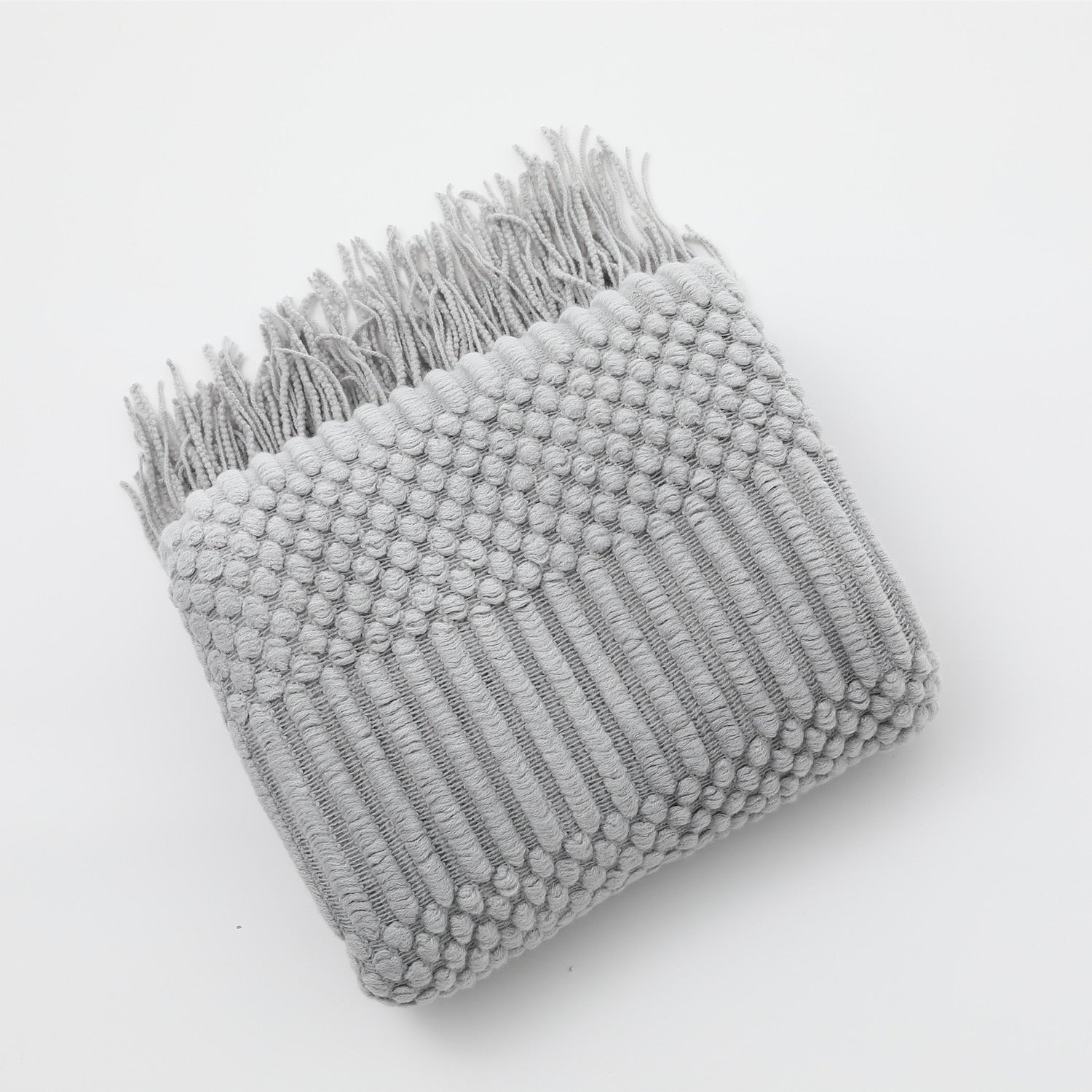 Warmth and Style: Cozy Knitted Blanket for Your Home