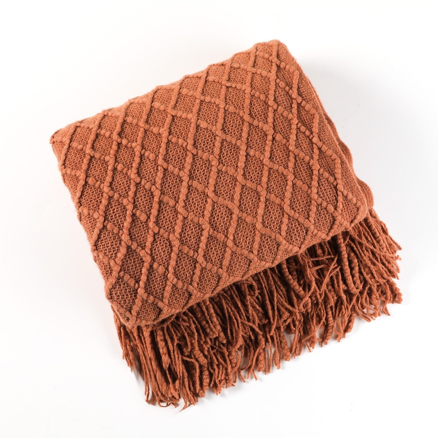 Warmth and Style: Cozy Knitted Blanket for Your Home