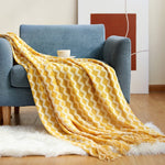 Warmth and Style: Cozy Knitted Blanket for Your Home