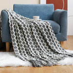 Warmth and Style: Cozy Knitted Blanket for Your Home