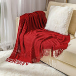 Warmth and Style: Cozy Knitted Blanket for Your Home