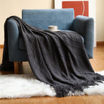 Warmth and Style: Cozy Knitted Blanket for Your Home