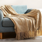 Warmth and Style: Cozy Knitted Blanket for Your Home