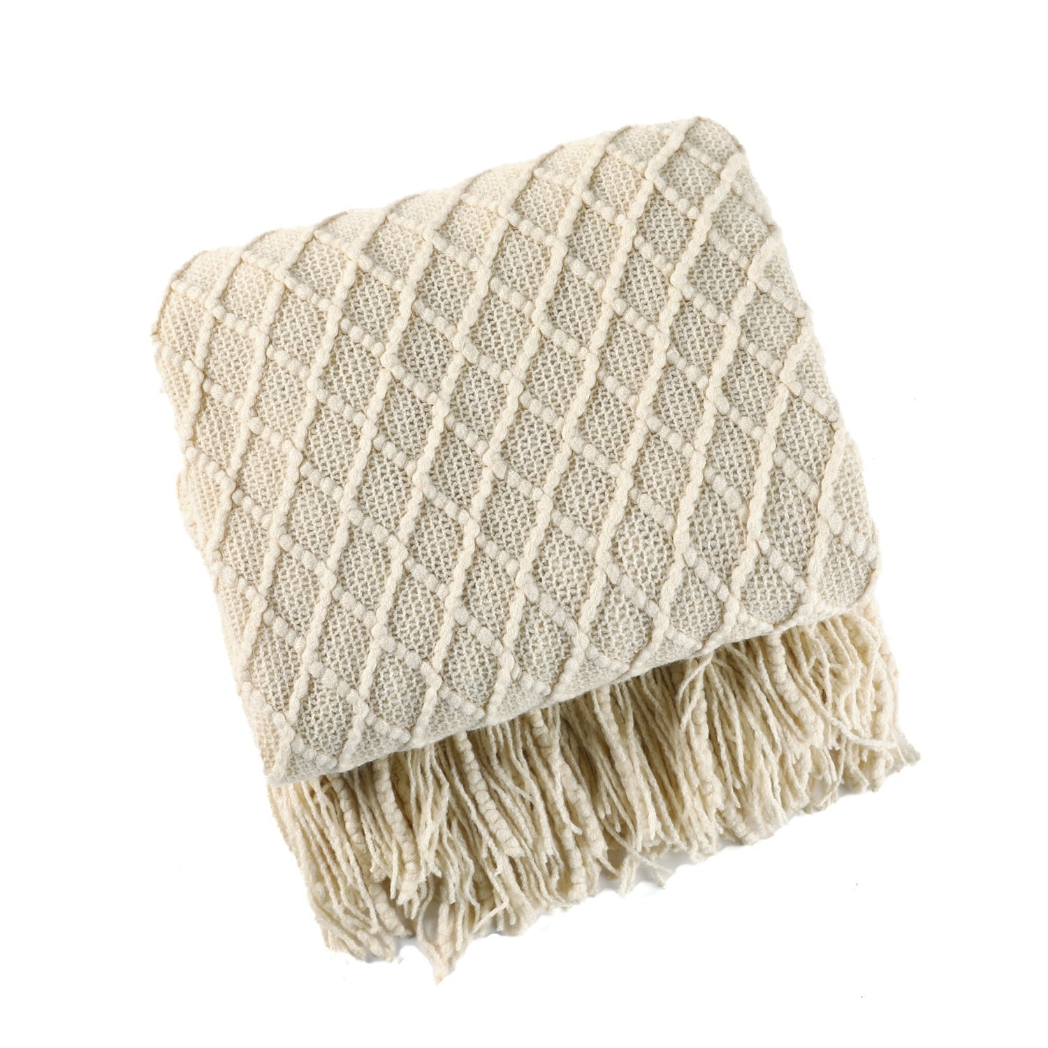 Warmth and Style: Cozy Knitted Blanket for Your Home